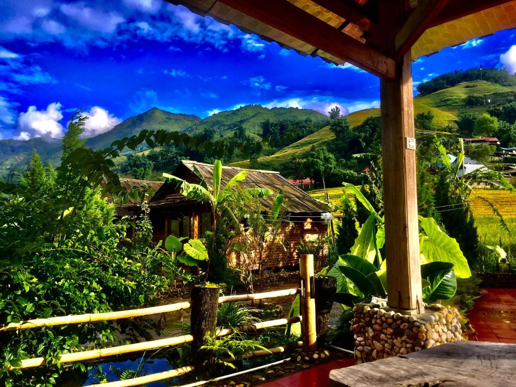 Хостел Eco Rice Fields House Шапа Экстерьер фото
