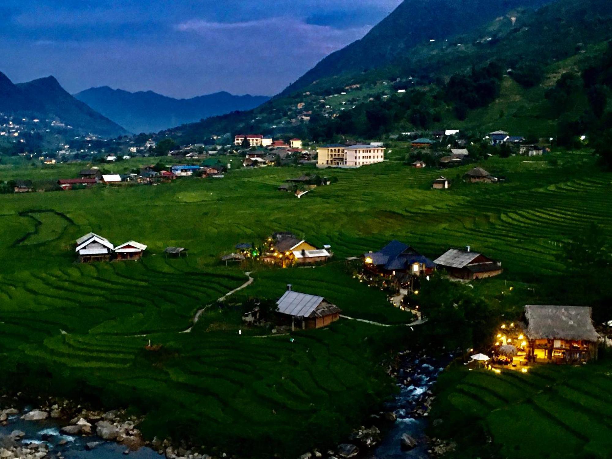 Хостел Eco Rice Fields House Шапа Экстерьер фото