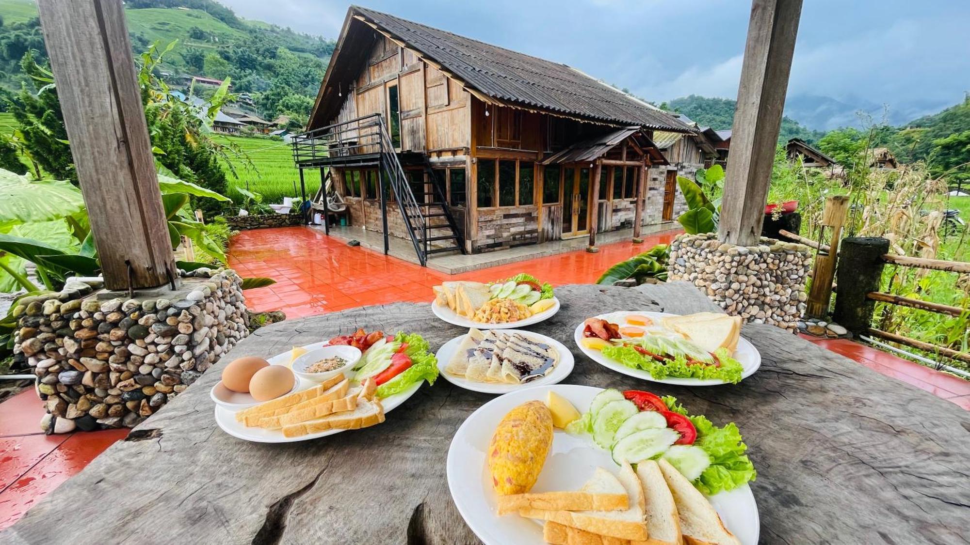 Хостел Eco Rice Fields House Шапа Экстерьер фото