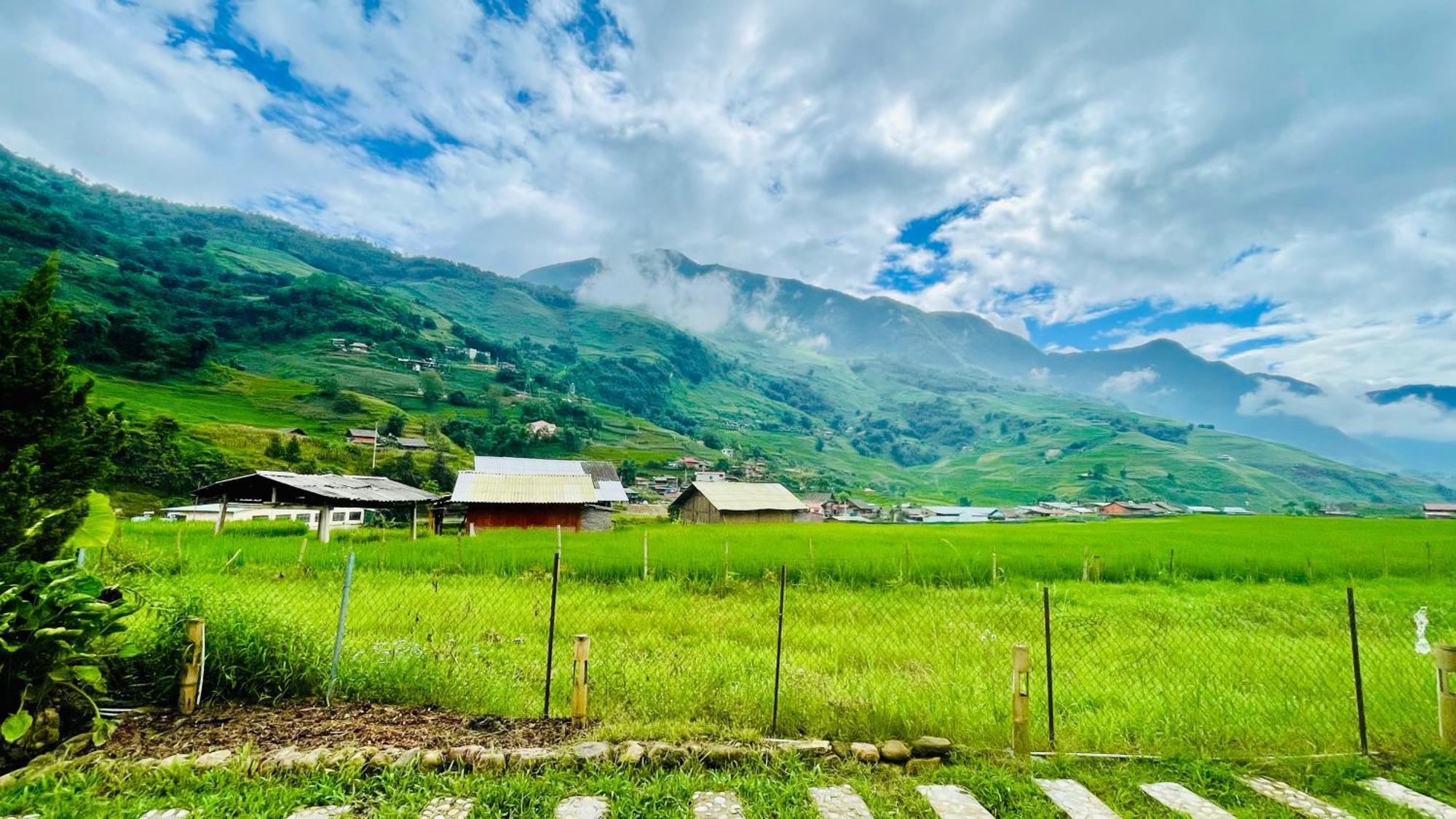 Хостел Eco Rice Fields House Шапа Экстерьер фото