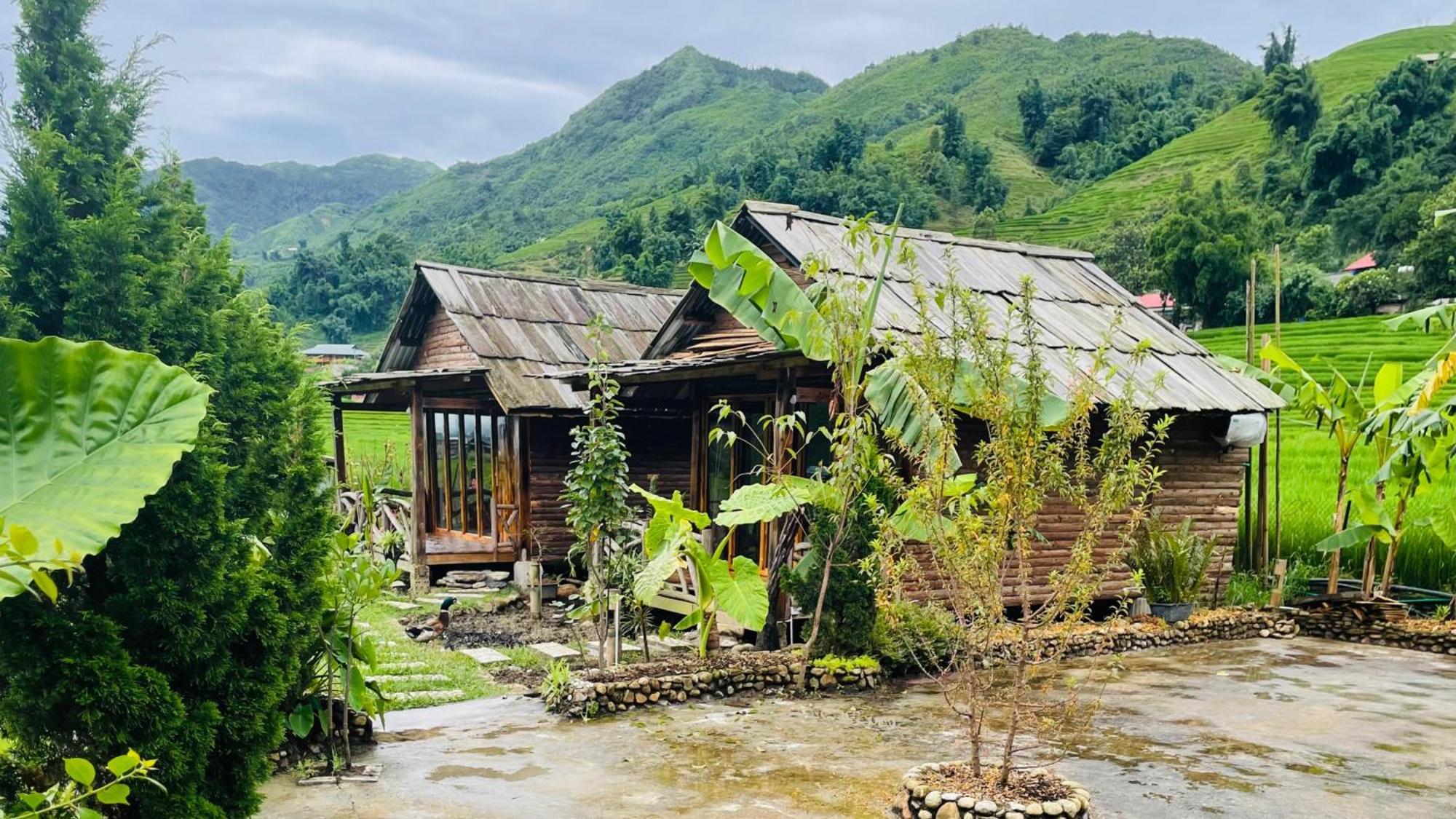 Хостел Eco Rice Fields House Шапа Экстерьер фото